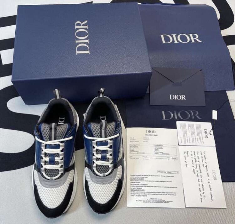 dior b22 blue black